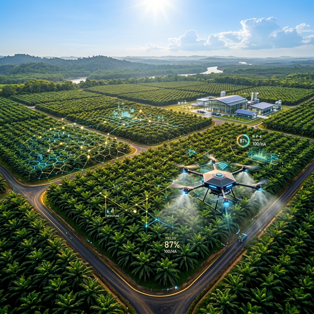 Smart Plantation Background